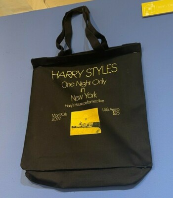 HARRY STYLES HARRY'S HOUSE ONE NIGHT ONLY TOTE BAG POP UP NYC UBS ARENA 5/20/22