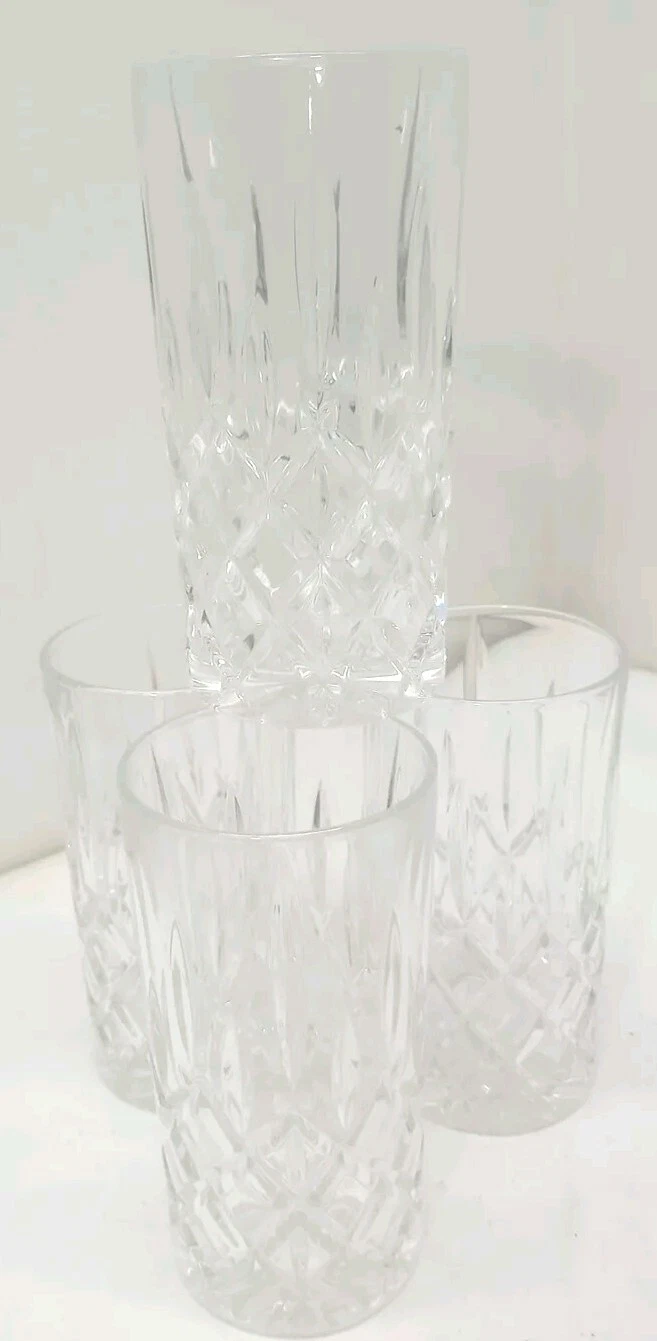 Majestic Giftware European Cut Crystal Highball Tumblers - Thumbnail 4