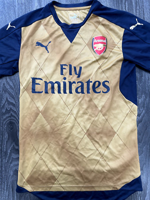 Original Authentic Puma Arsenal 2015/2016 Away Shirt Mens Small