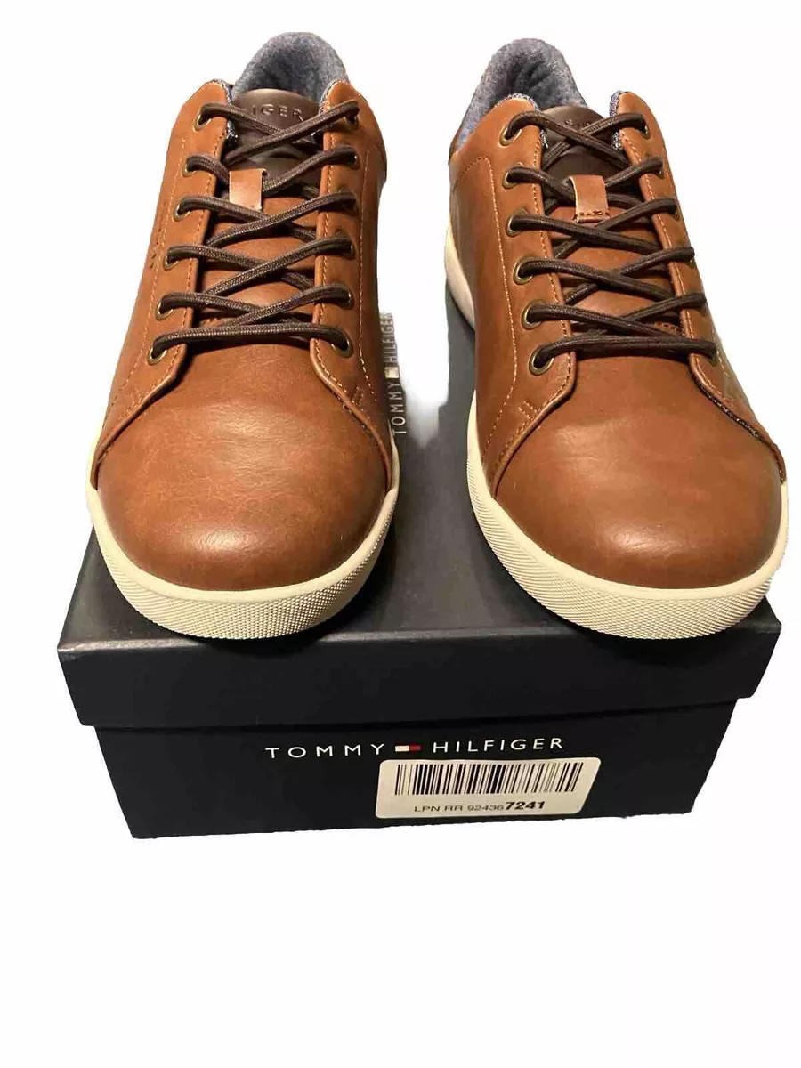 Tommy Hilfiger Mens Shoes Sneakers US 9.5 EUR 42.5 Model Toris Brown New Origina