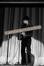 Young BOB DYLAN 1962 Hootenanny - Fine Art Archival Print (8.5x11) fr ORIG NEG