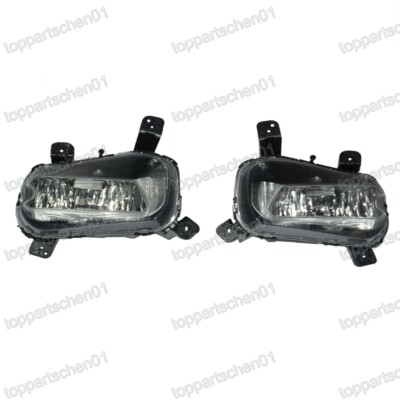 1 Pair Front Bumper Halogen Driving Fog Lights Lamps For Hyundai IX35 2018-2020