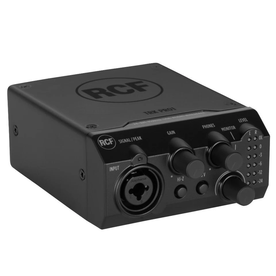 RCF TRK PRO1 24-BIT 192kHz Professional USB Audio Interface - Image 4 of 4