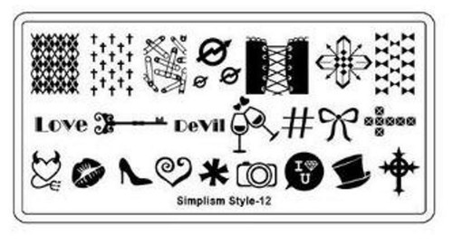 10 NEW Styles DIY Nail Art Image Plates Manicure Stamp Template Stamping Tool - Picture 10 of 21