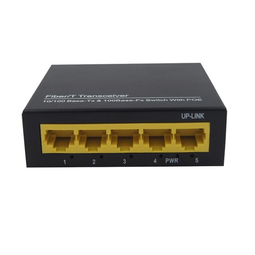 5Ports Ethernet PoE Switch for CCTV Network POE IP Cameras NVR wireless AP - Picture 2 of 9