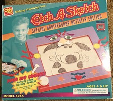   RARE  1995 Original Etch-A-Sketch Ohio Art 505x 35th Anniversary Original Box