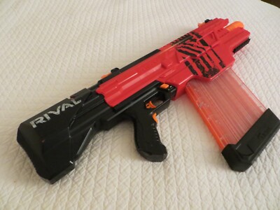 NERF RIVAL KHAOS MXVI-4000 TEAM RED AND BLUE!! Two guns for one