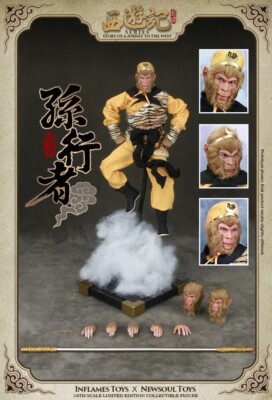 1/6 IN FLAMES X NEWSOUL A Journey To The West-The Monkey King 3.0 Action Figure