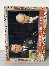 1991 Topps Colin Powell DIck Cheney Desert Storm Series II Card 1A6