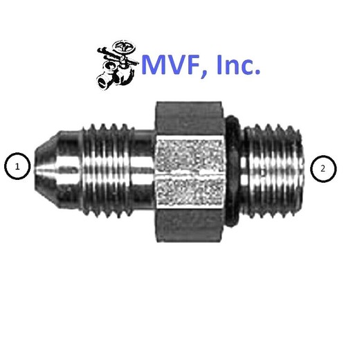 Brennan 2404-04-04 Hydraulic Hose Adapter, Straight, 1/4 In - Foto 6