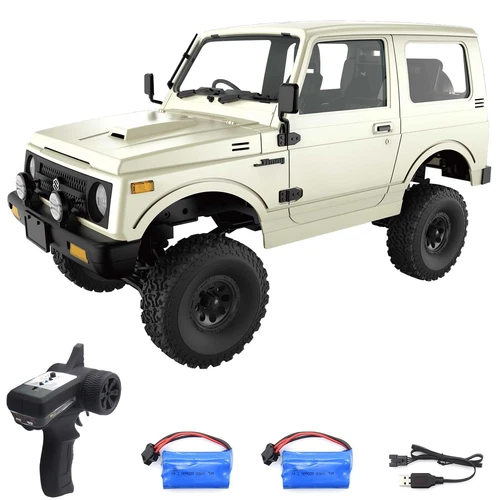 RC Crawler 1/10 Scale RC Rock Crawler, WPL C74 Jimny RC Truck All Terrain RC ...