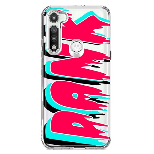 For Motorola Moto G Fast Shockproof Case Pink Funny Text Quote Dank