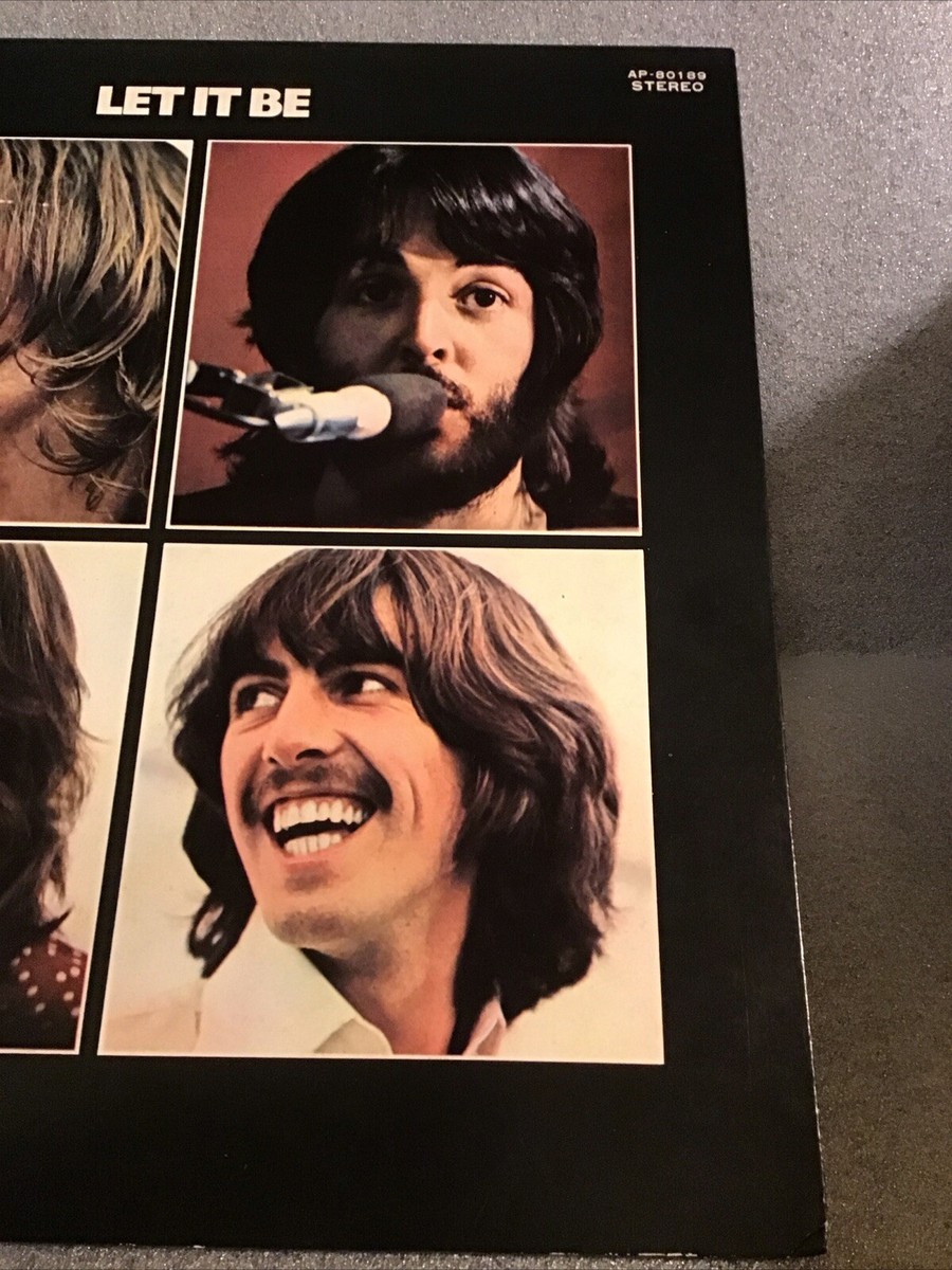beatles let it be (RARE!!USアドバンス送料込み） THE BEATLES LET IT BE RED APPLE First Press Phil+Ronnie Spector