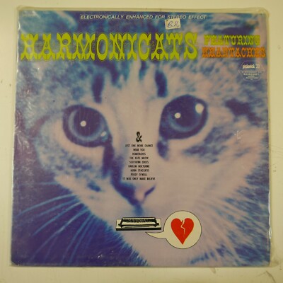 vinyl lp record JERRY MURAD`s HARMONICATS electronically enhanced SPC 3108stereo