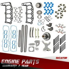 Timing Chain Kit Head Gasket bolts Set For 04-2007 Chrysler Dodge Ram 1500 4.7L