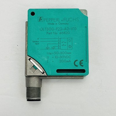 Pepperl + Fuchs OLT300-F22-A2-V15 Diffuse Reflective Photoelectric Sensor 300mm 