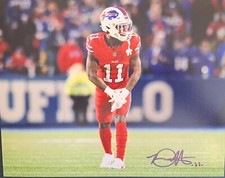 Deonte Harty Buffalo Bills Signed 8x10 Color Rush Pic Autograph Photo Ravens