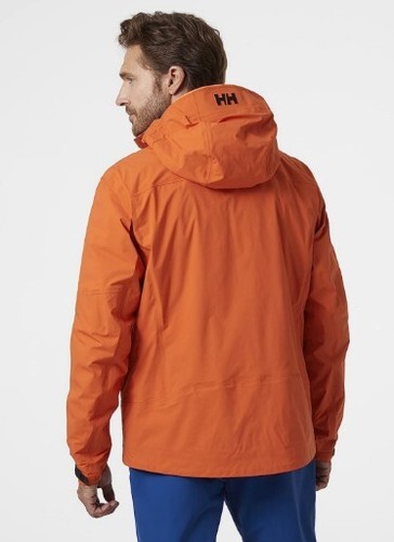 Men's Helly Hansen Odin Minimalist Infinity Hooded Rain Jacket Shell Small - Picture 2 of 2