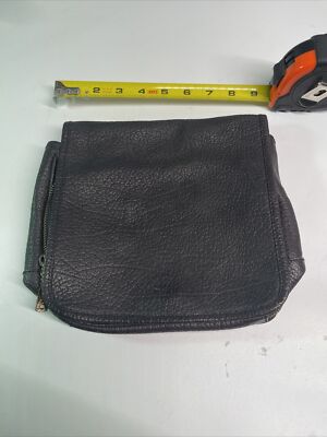DKNY handbag no strap. Black Leather. Great Material. Night Out Bag Clutch W1