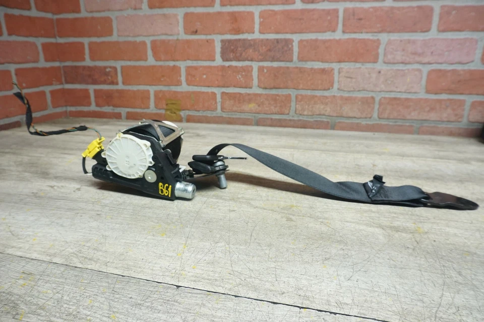 NEGRO MERCEDES R350 W251 2006-2007 RETRACTOR CINTURÓN SEGURIDAD TRASERO IZQUIERDO TERCERA FILA OEM* Foto 2 de 4