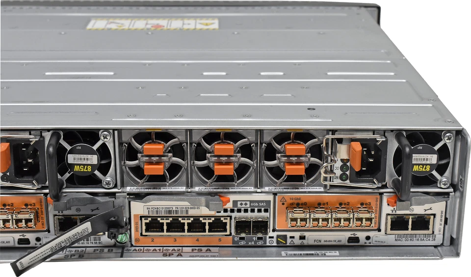 EMC VNXe 3200 Storage 2x E5-2407 48GB PC3 25x2,5" 2x Controller 303-223-000D-05 - Bild 4 von 4