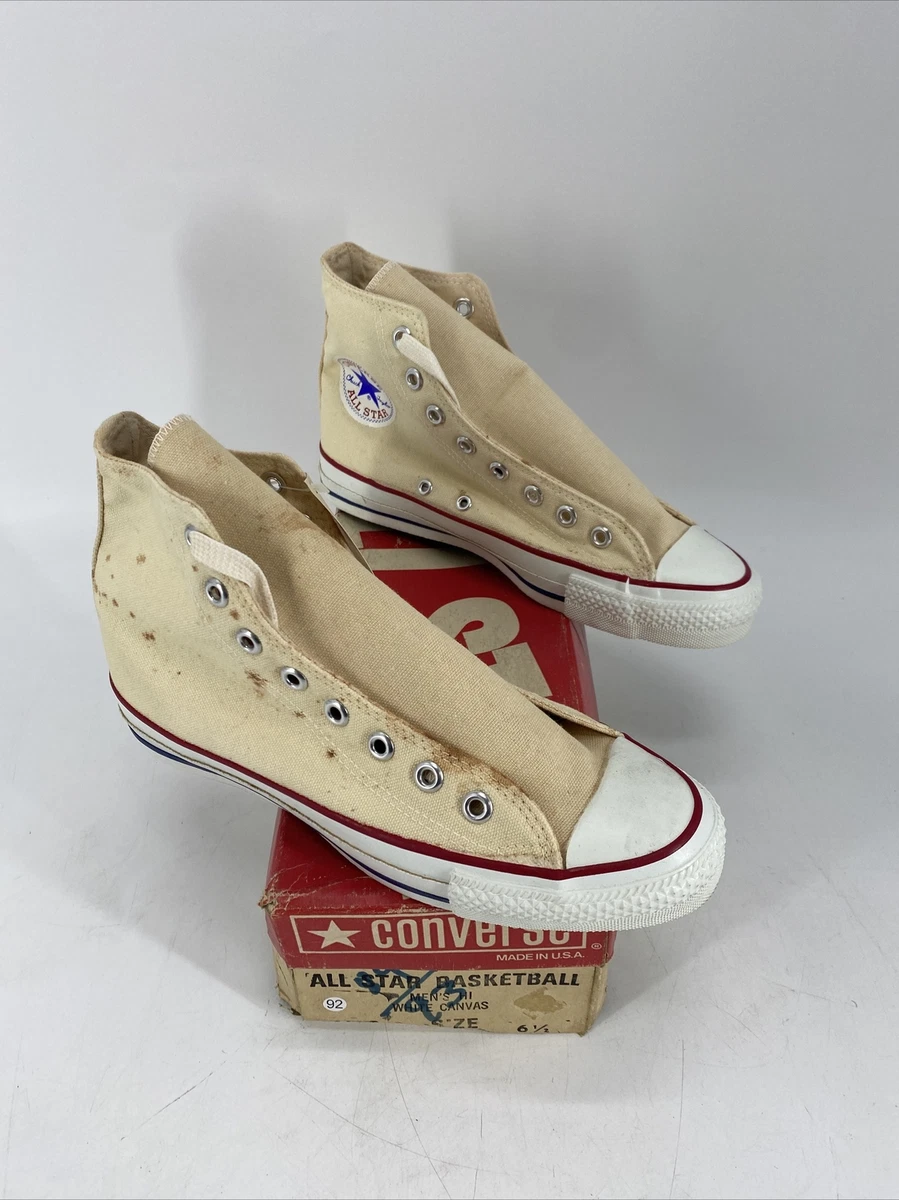 Converse 2025 blanche vintage