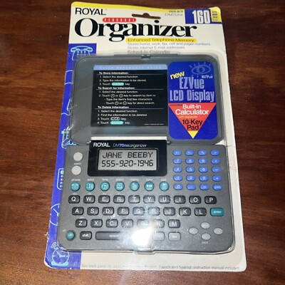 1L ROYAL Personal Organize DM70ex Enhanced Telephone Memory