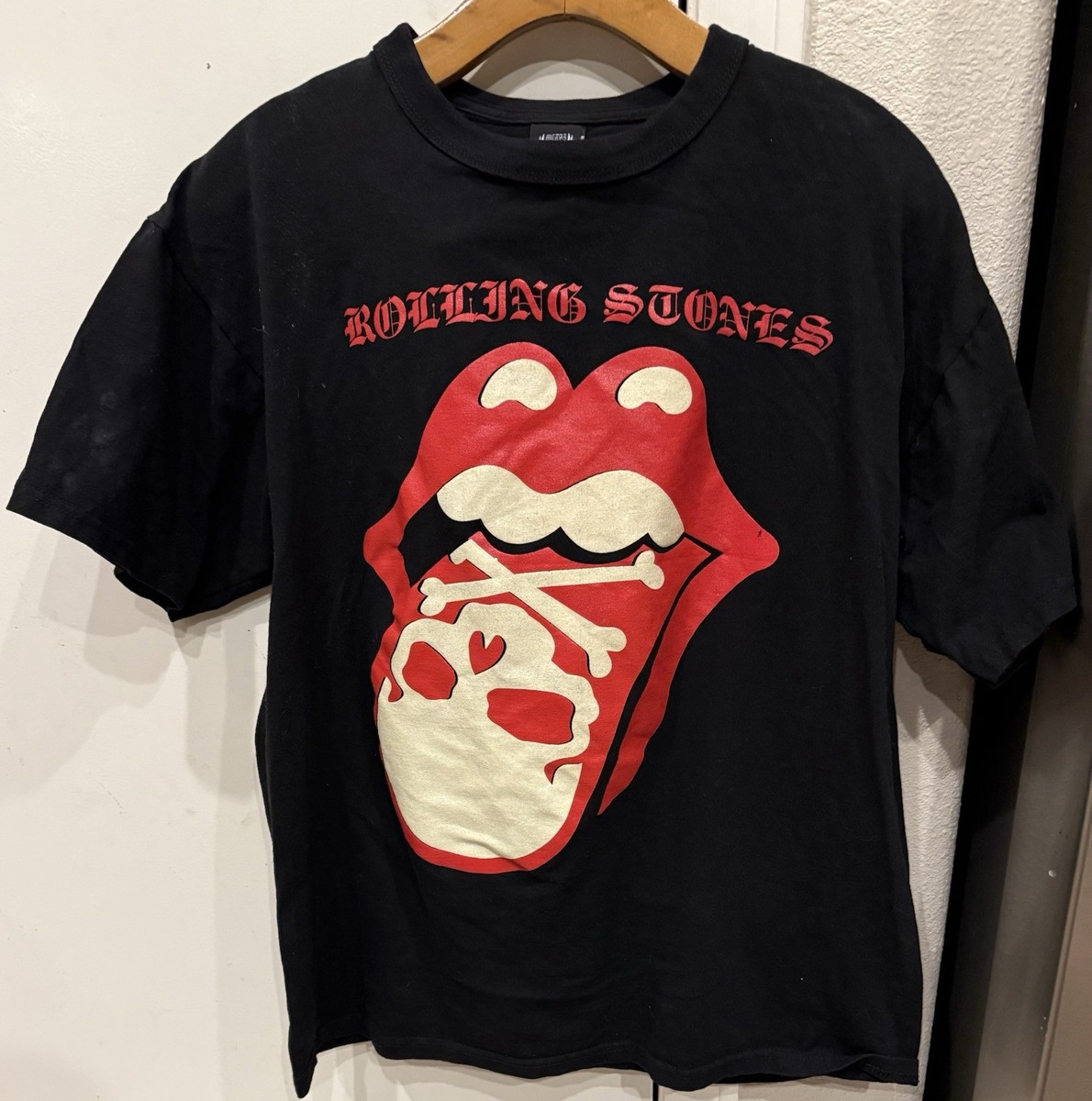 Rolling Stones x Mastermind JAPAN Tour T-shirt Metal Skull Concert