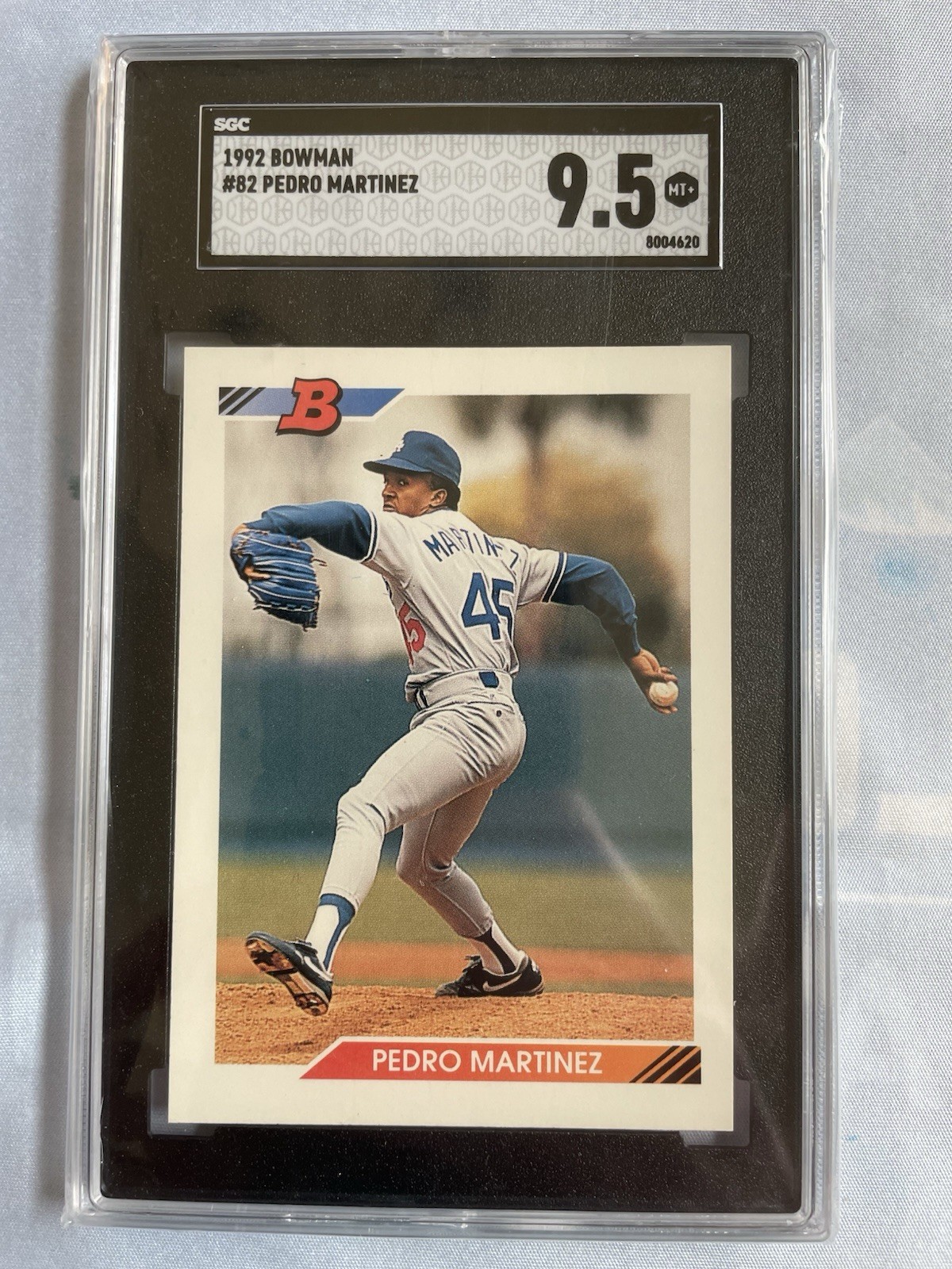 1992 Bowman - Pedro Martinez #82 (RC) SGC 9.5