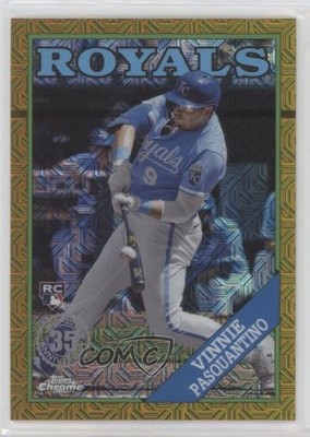 2023 Topps Series 1 Gold Refractor 9/50 Vinnie Pasquantino Rookie RC 0qj6