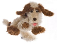 Handpuppe Hund Tillmann Bauchrednerpuppe Living Puppets® W315 Handspielpuppe