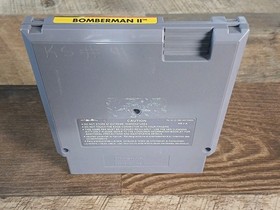 Bomberman II 2 (Nintendo NES, 1993) Authentic - Game Only - Tested