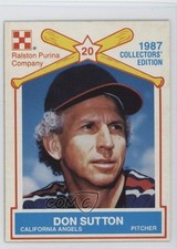 1987 Ralston Purina Collector's Edition Food Issue Don Sutton #6 HOF 1oa8
