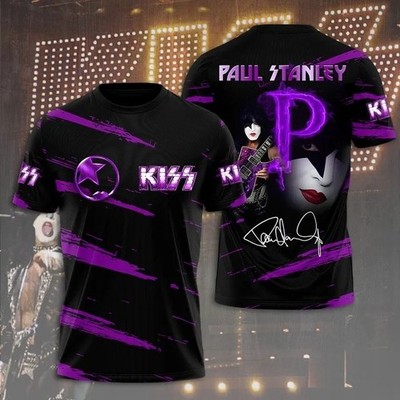 Trend For Fan Paul Stanley Hard Rock Music 3D T-shirt All Size S to 5XL BA635