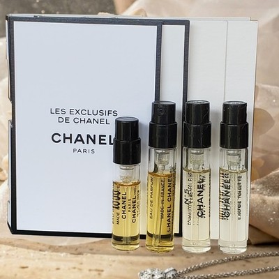 Chanel Les Exclusifs Fragrance Gift Set Beige 1932 No 5 L'eau Black Boutique Bag