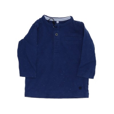 Name It, Henley Shirt, Größe: 62, Blau, Baumwolle/Elasthan, Unisex (Kinder) #fKE