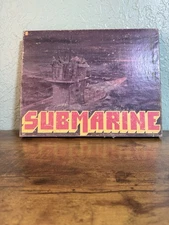 Vintage Avalon Hill 1977 Submarine WWII World War Board Game