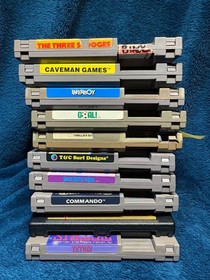 Three stooges nes game lot