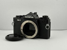 Olympus OM-3 Black Film Camera Body SLR Manual Focus Vintage Japan