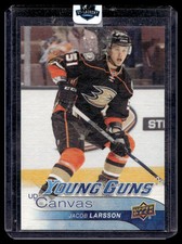 2016-17 Upper Deck UD Canvas Jacob Larsson Anaheim Ducks #C220