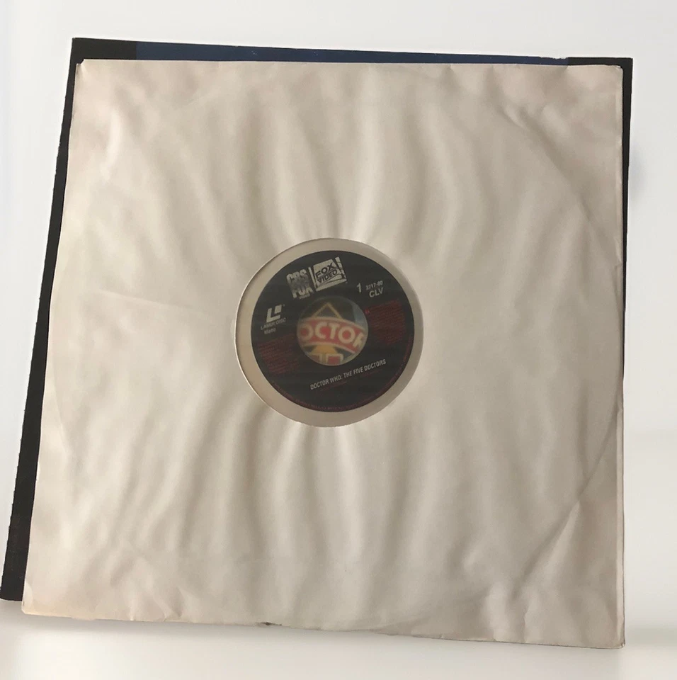 DOCTOR WHO THE FIVE DOCTORS #3717-80 Laserdisc In Great Condition - Image 3 of 4