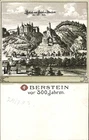 Litho Idar Oberstein an der Nahe, Castle and City View before 300... - 4311695