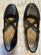 Black Ballet Size 6 Women s Shoes With Strap