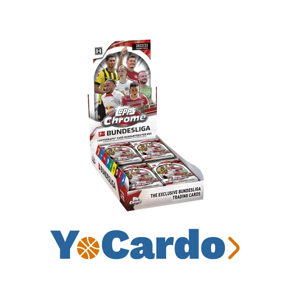 2022-23 Topps Chrome Bundesliga Hobby Box