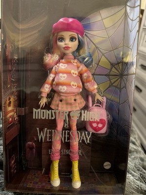 Monster High X Wednesday Enid Sinclair Addams Family Fashion Doll Mattel NEW