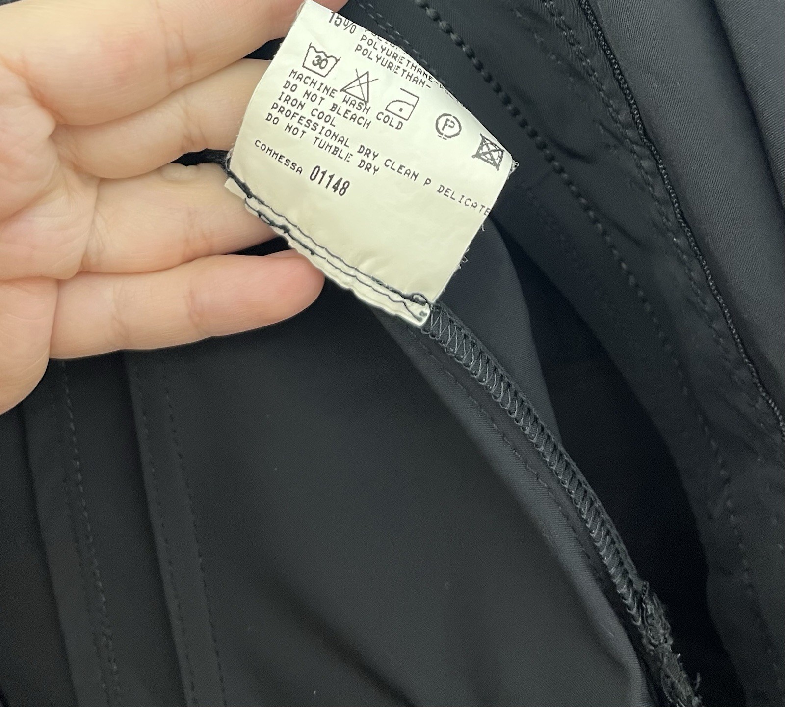 Marithe  Francois Girbaud Black Solid avant-garde… - image 8