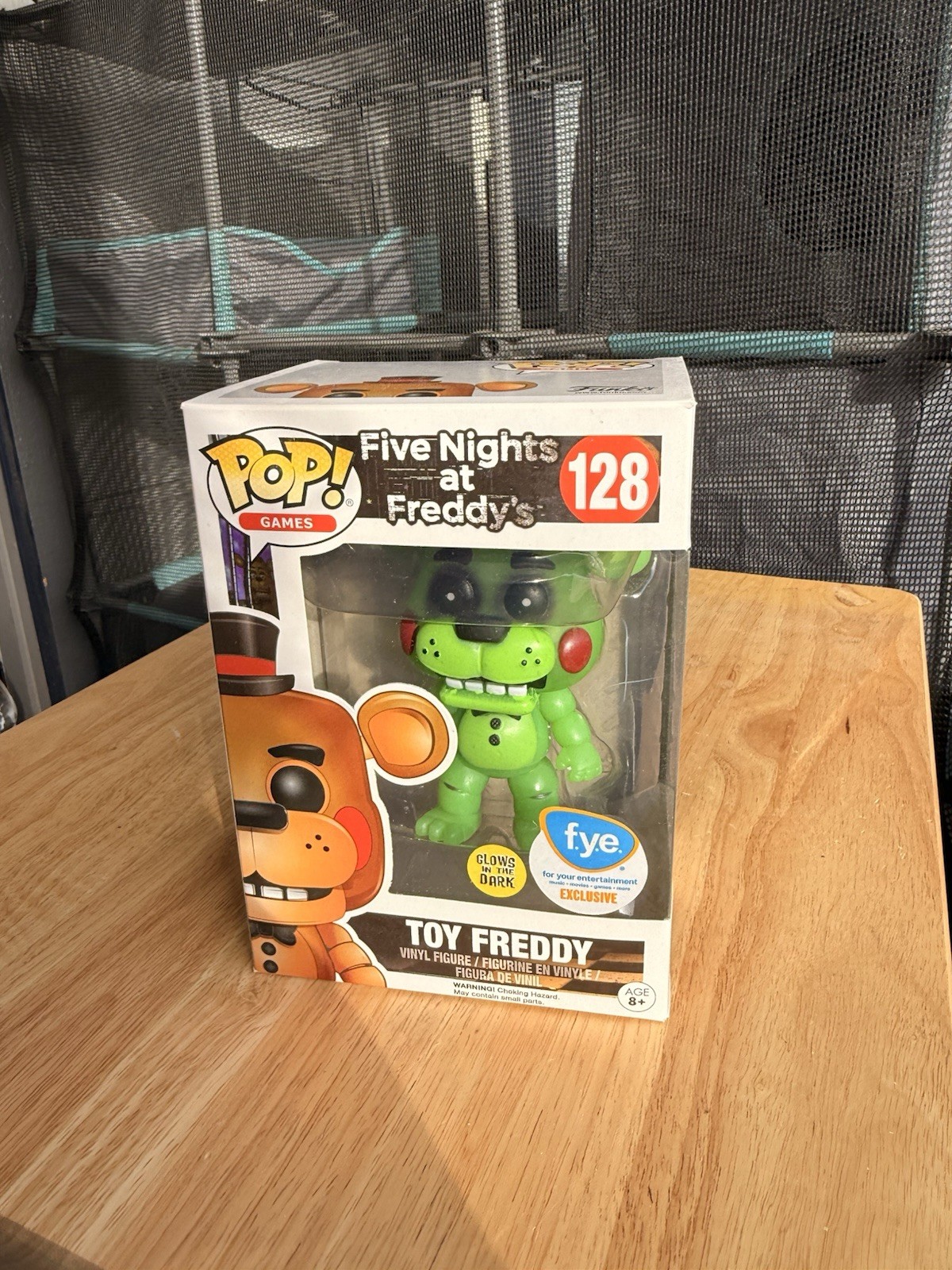 Funko Pop! Games Toy Freddy Five Nights At Freddy's GITD Glo