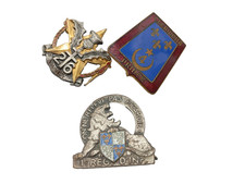 B7/09/25 (REF28314) LOT divers INSIGNES MILITAIRES DIVERS BADGES french MEDAL