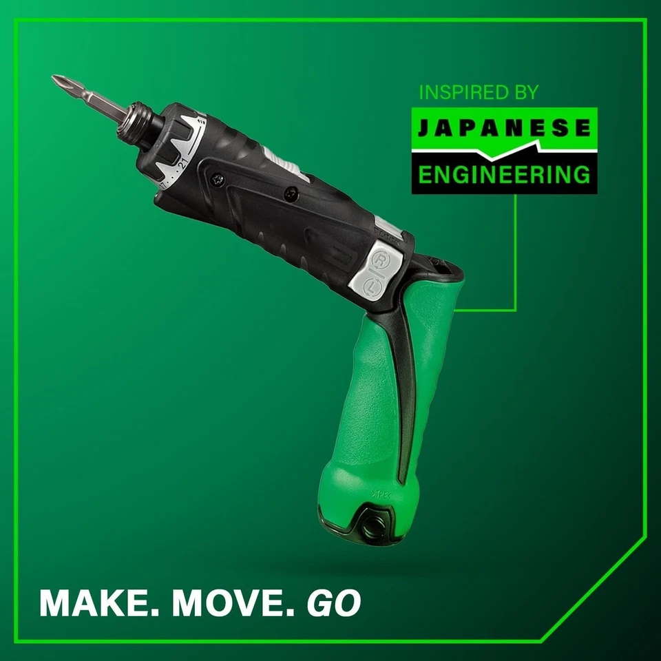 3.6V Lithium Ion Cordless Screwdriver Kit, Compact and Lightweight Power - Image 2 of 4