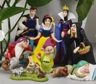 SNOW WHITE AND THE SEVEN DWARFS 8 PIECE FIGURE SET- PVC- NEXT DAY FREE SHIPPING